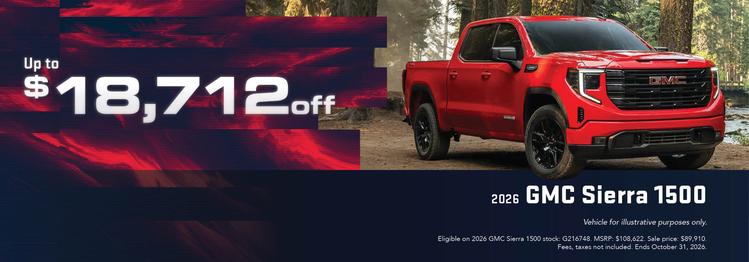 2026 GMC Sierra 1500 | Up To $18,712 off 2026 GMC Sierra 1500 | Up To $18,712 off