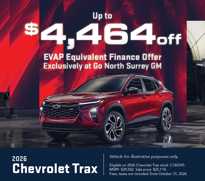 2026 Chevrolet Trax | Up to $4,464 off 2026 Chevrolet Trax | Up to $4,464 off
