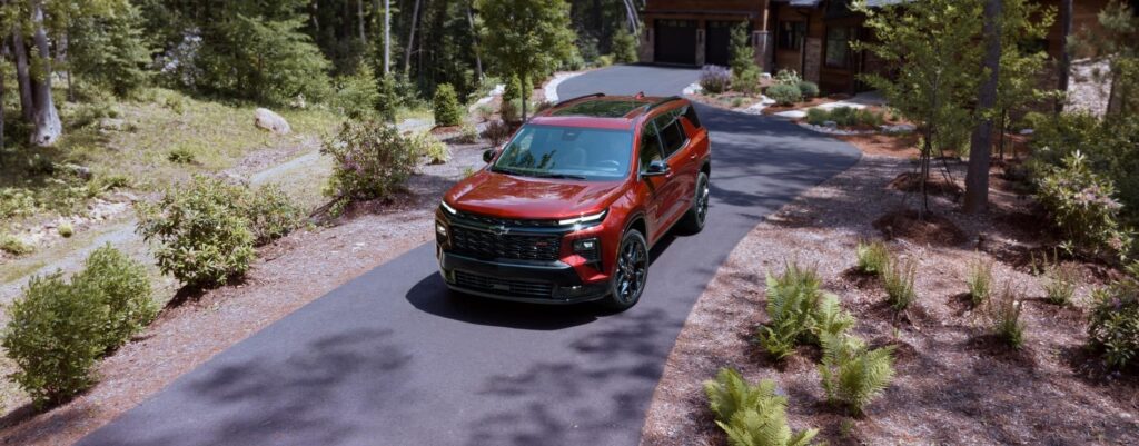 Red Used 2024 Chevrolet Traverse