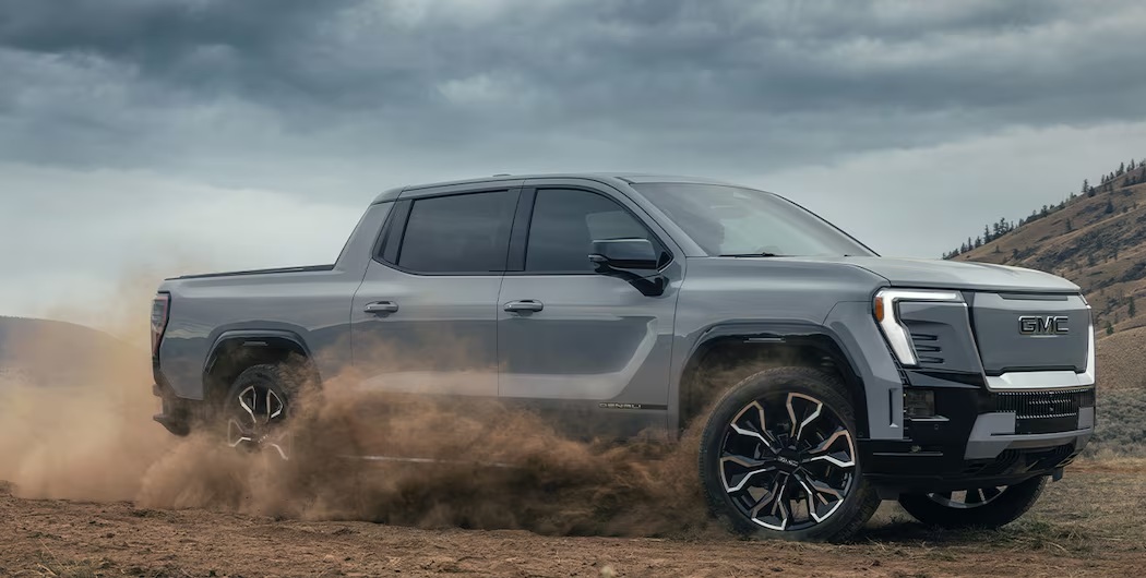 2025 Grey GMC Sierra EV