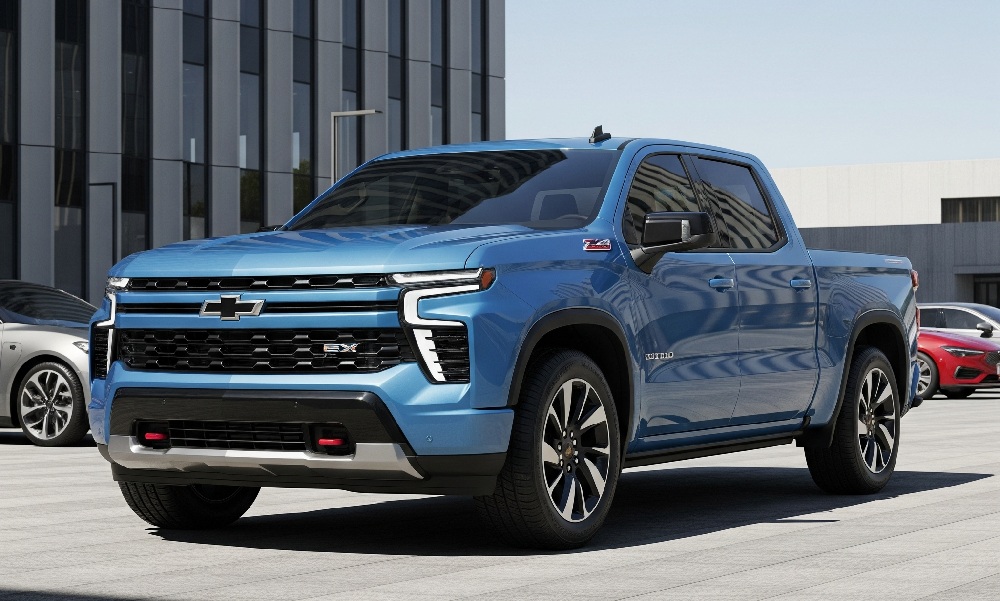 2025 Blue Chevrolet Silverado EV