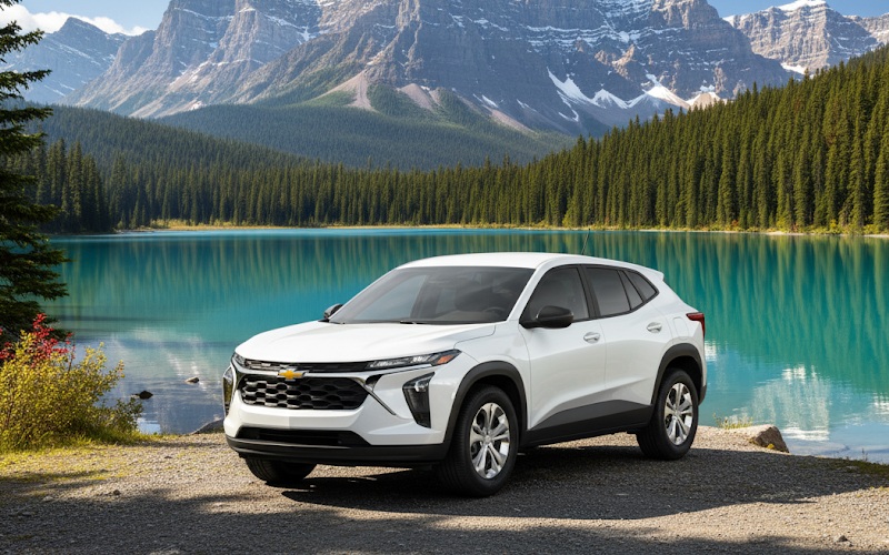 2025 White Chevrolet Trax