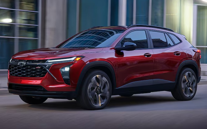 2025 Red Chevrolet Trax