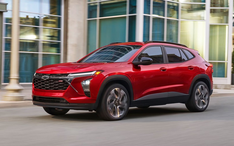 2026 Red Chevrolet Trax