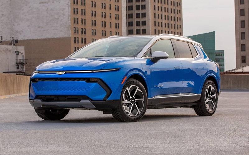 2026 Blue Chevrolet Equinox EV